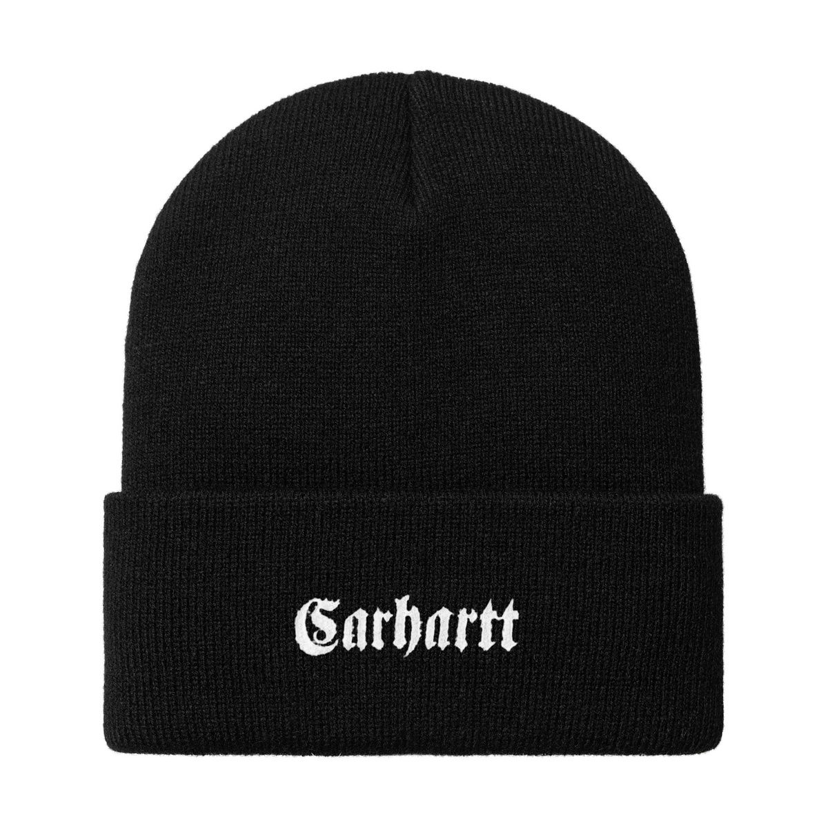 Beanie Carhartt WIP Embroidered Logo Beanie Sort | I034367_1, 1