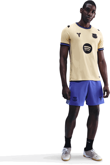 Jersey Nike Nike x Kobe Dri-FIT FC Barcelona Stadium Away Jersey Beige | hj4603-784, 3