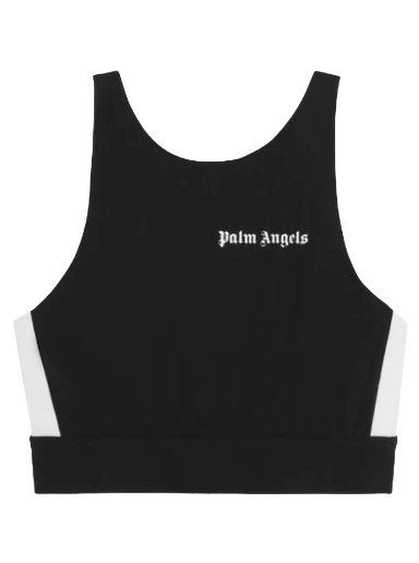 Crop top Palm Angels Training Track Top Sort | PWVO001C99FAB0021001