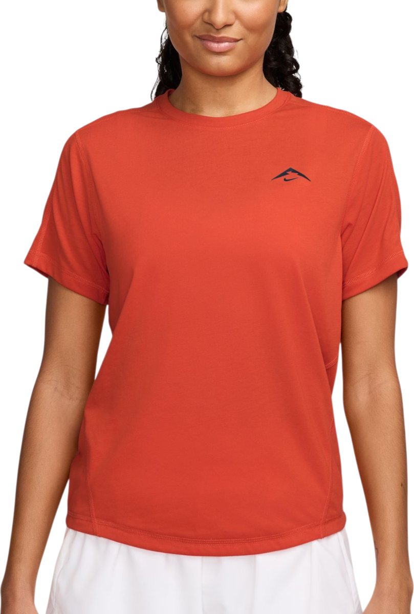 T-shirt Nike Nike Trail T-Shirt Orange | hj2242-633