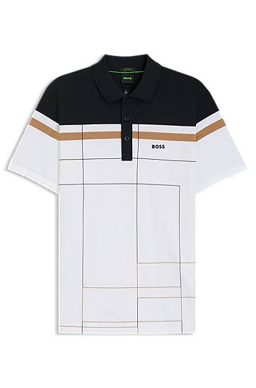 Polo skjorte BOSS BOSS Slim Fit Quick-Dry Stretch Polo Shirt Flerfarvet | 50544477