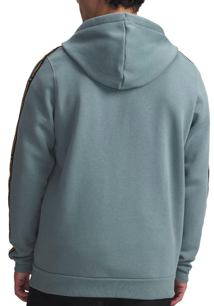 Sweatshirt Under Armour Icon Fleece Full Zip Hoodie with Taping Turkis | 1390298-587, 1