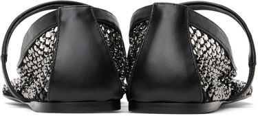Sneakers og sko Marni Marni Mesh Mary Jane Ballerina Flats Sort | MJMS007700 P6394, 1