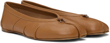 Tøj Maison Margiela Black Tabi Ballerina Flats Sort | S58WZ0127 P6378, 3
