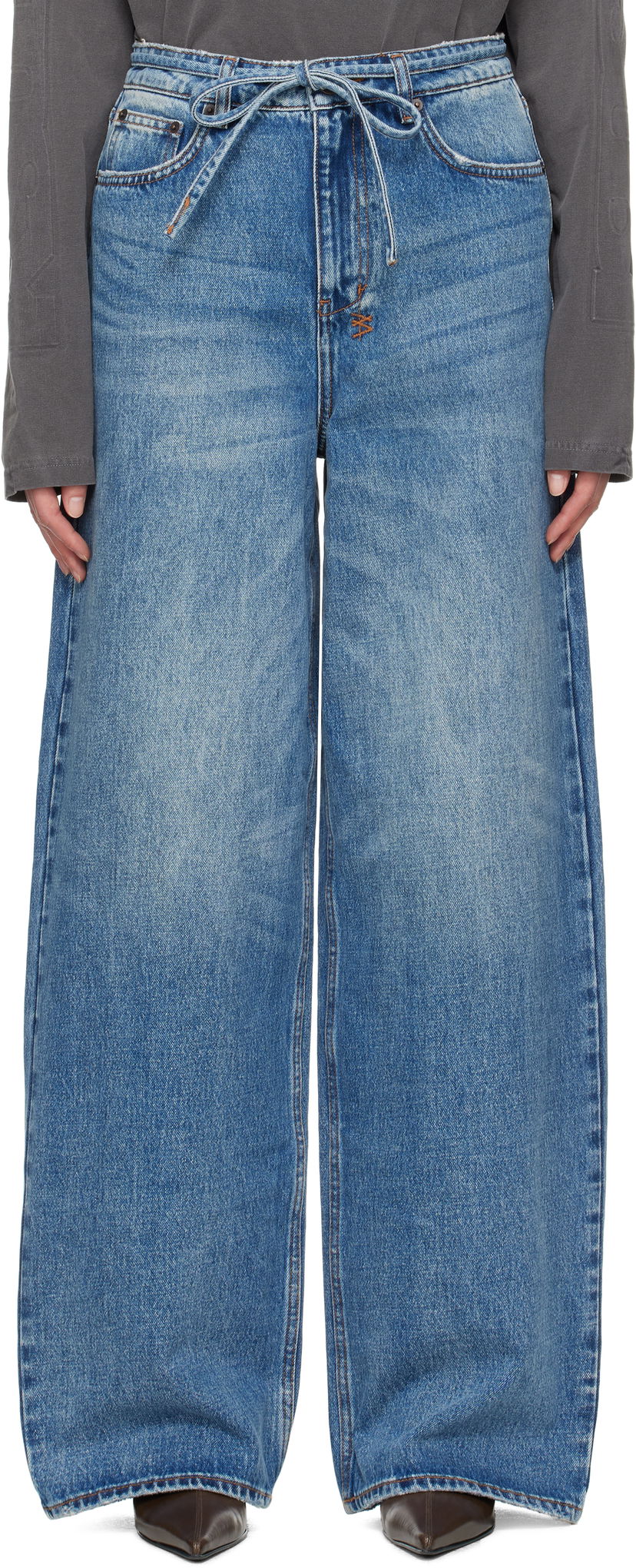 Jeans Ksubi Ksubi Baggy Jeans Blå | WSP25DJ015