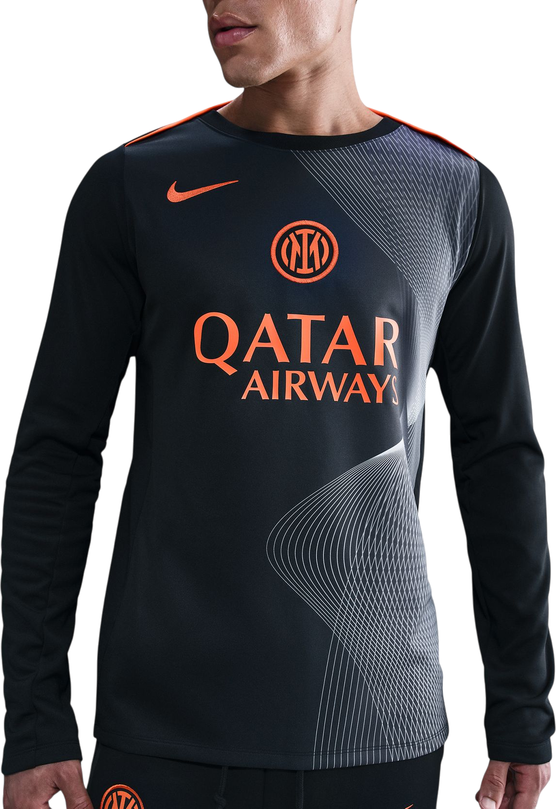 Jersey Nike Dri-FIT Long-Sleeve Shirt Inter Milan Total 90 Academy Pro Third 2025/26 Sort | hm3743-010, 0