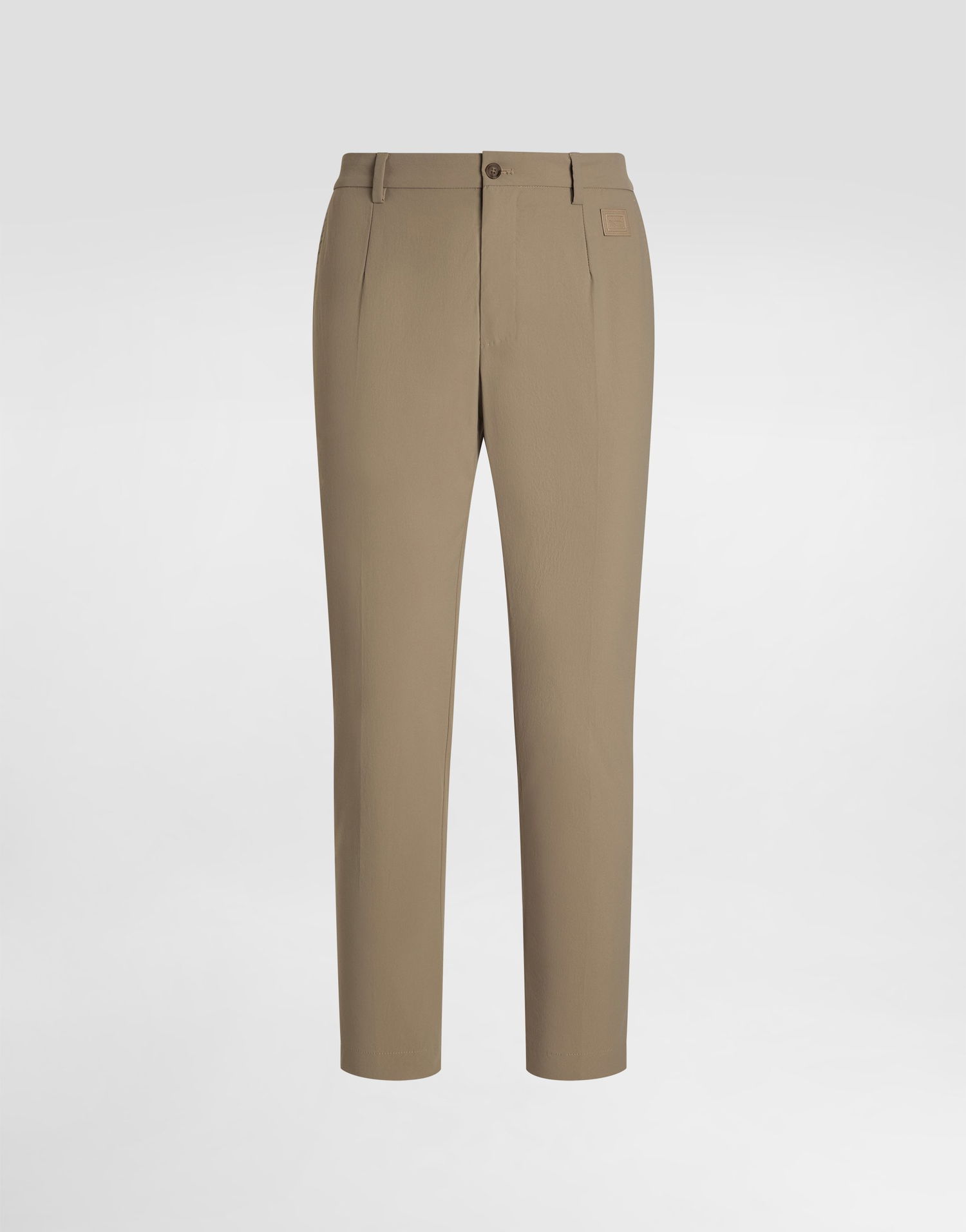 Bukser Dolce & Gabbana Dolce & Gabbana Nylon Canvas Trousers Beige | GW13ETFUUDDM2827, 0
