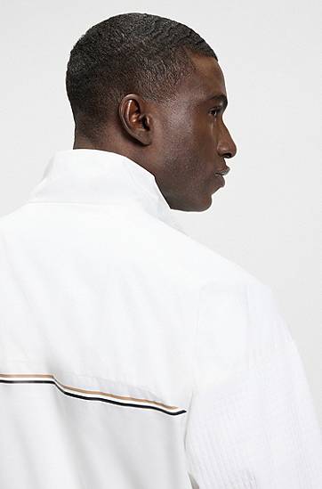 Træningsdragt BOSS BOSS Water-Repellent Tracksuit Hvid | 50541286, 1