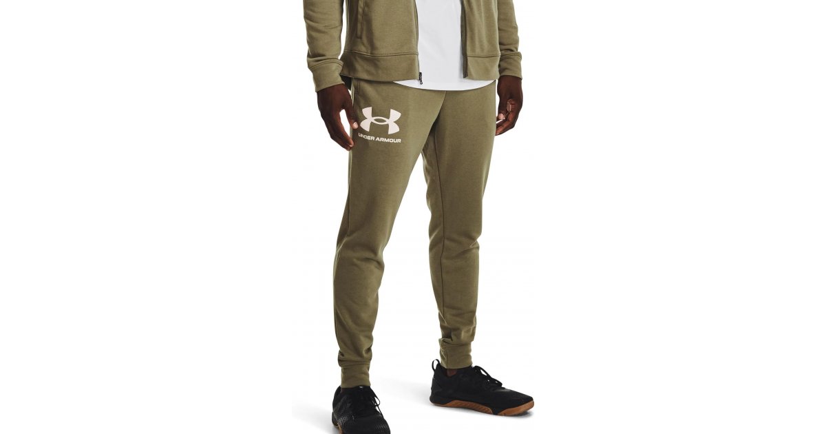 Joggingbukser Under Armour Rival Terry Jogger Grøn | 1361642-361, 1