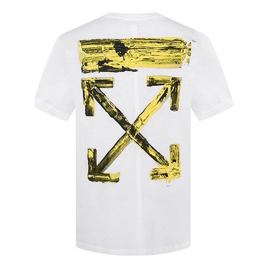 T-shirt Off-White Off-White Arrow Print Oversized T-Shirt Hvid | OMAA038F191850100160, 0