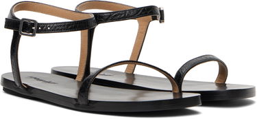 Skopleje Marsèll Marsèll Sottile Leather Sandals Sort | MW8530 P021, 3