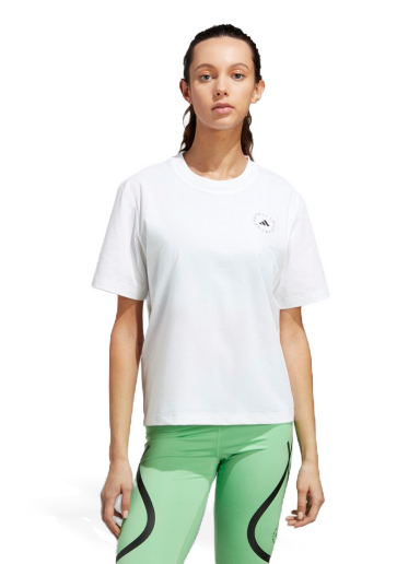 T-shirt adidas Originals by Stella McCartney TrueCasuals Regular Sportswear Tee Hvid | HR9167