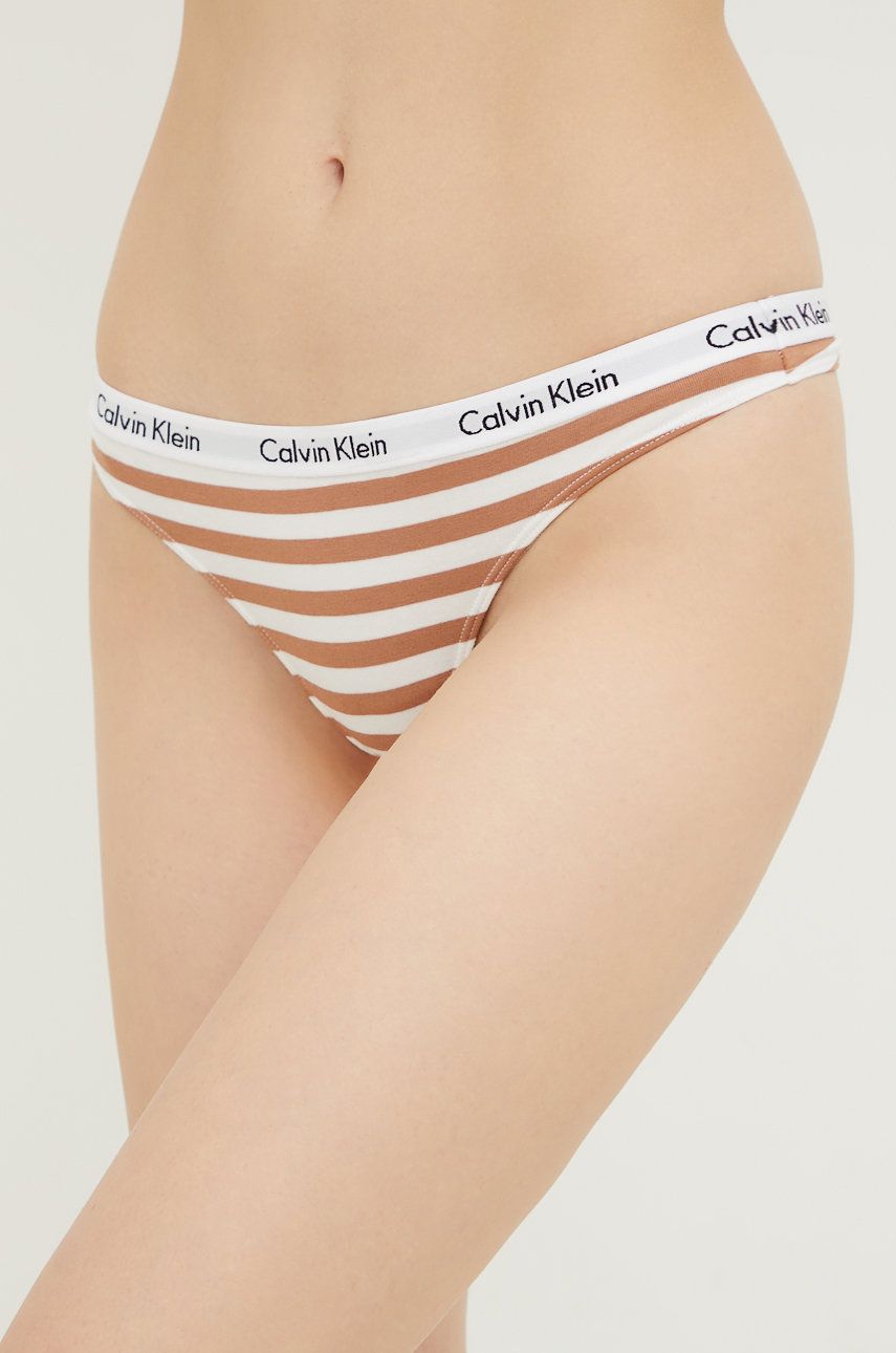 Trusser CALVIN KLEIN Thongs Flerfarvet | 000QD3587E.9BYY, 0