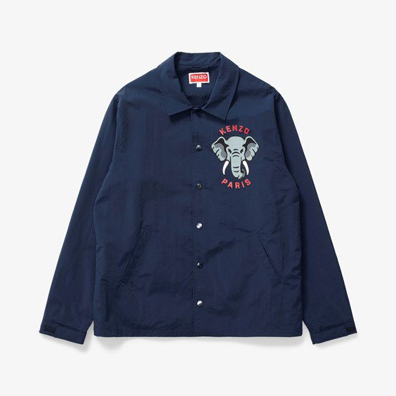 Jakke KENZO PARIS Ken Zo Light Coach Jacket Mørkeblå | FD55BL0619NC-77, 1