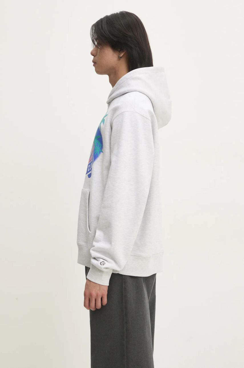 Sweatshirt BILLIONAIRE BOYS CLUB Billionaire Boys Club Tropical Crest Popover Hoodie Grå | B24447, 1