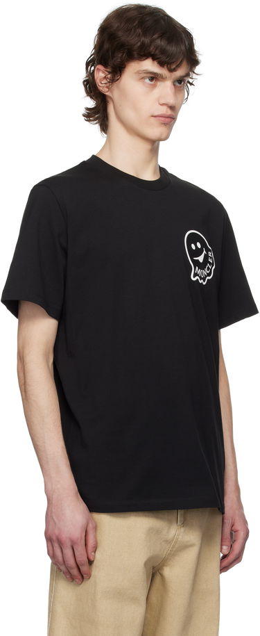 T-shirt Moncler Moncler Creativo Graphic T-Shirt Sort | K10918C0001889AJS, 1