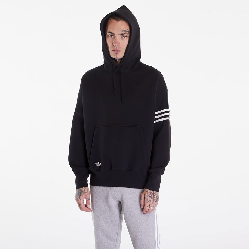 Sweatshirt adidas Originals Neuclassics Hoodie Black Sort | IW0975