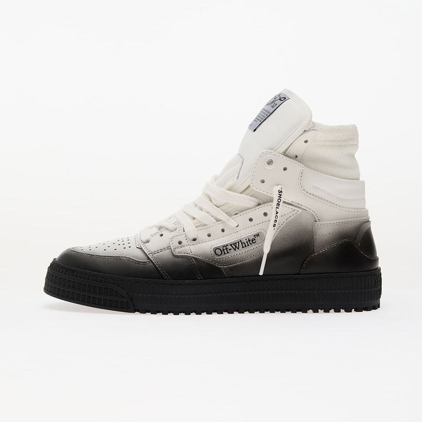 Sneakers og sko Off-White 3.0 Off Court Animation White Black Hvid | OMIA065S25LEA0040110