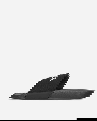 Sneakers og sko Moncler Logo Slides Sort | H109A4C00050 999, 3