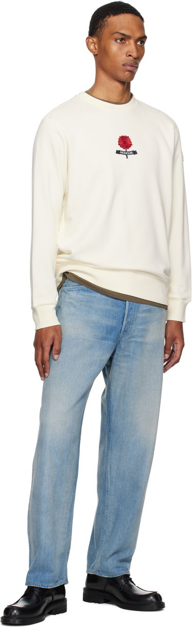 Sweatshirt Moncler Moncler Archivio Sweatshirt Hvid | K20918G0003689B3P, 4
