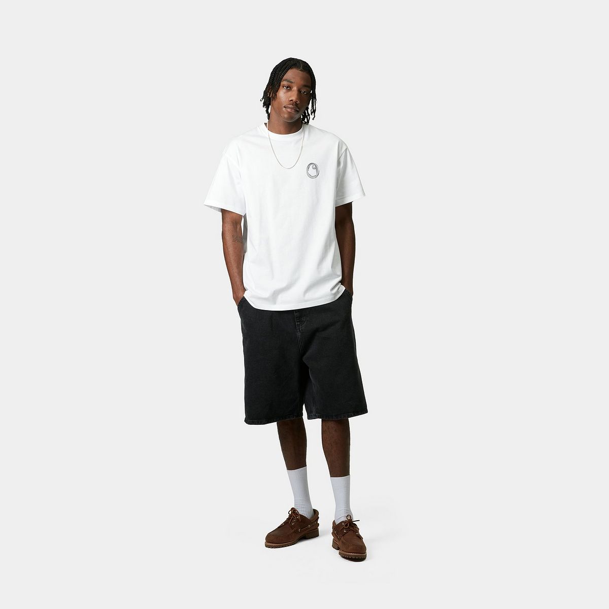 T-shirt Carhartt WIP Short Sleeve Charms T-Shirt Hvid | I034410_9, 1