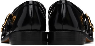 Tøj Marni Marni Bambi 3.0 Double Buckle Loafers Sort | MOMS006002 PS679, 1