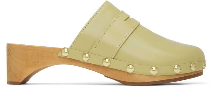Tøj BY FAR BY FAR Hans Clogs Grøn | 22SSHNSOLVGLS, 0