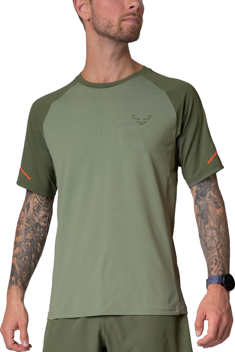 T-shirt Dynafit T-Shirt Short Sleeve Grøn | 08-0000070964-5291