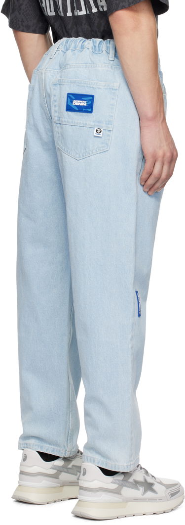 Jeans AAPE by A Bathing Ape AAPE by A Bathing Ape 'AAPE NOW' Jeans Blå | AAPJNMB623XANBLL, 2