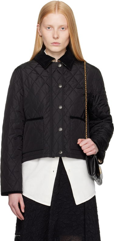 Puffer jakke Burberry Burberry Oldham Quilted Nylon Jacket Sort | 8113836, 0