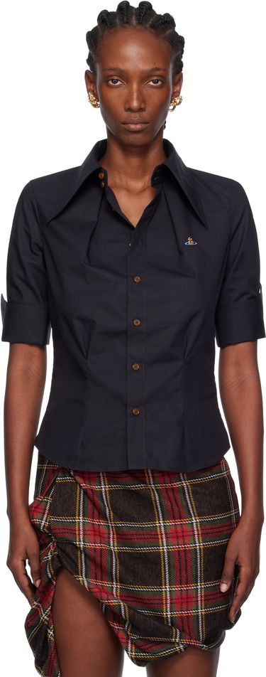 Skjorte Vivienne Westwood Vivienne Westwood Short Sleeve Violin Shirt Sort | 15010066-W009Q-, 0
