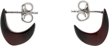Øreringe LEMAIRE LEMAIRE Micro Drop Stud Earrings Bourgogne | JW0054 LO0114, 0