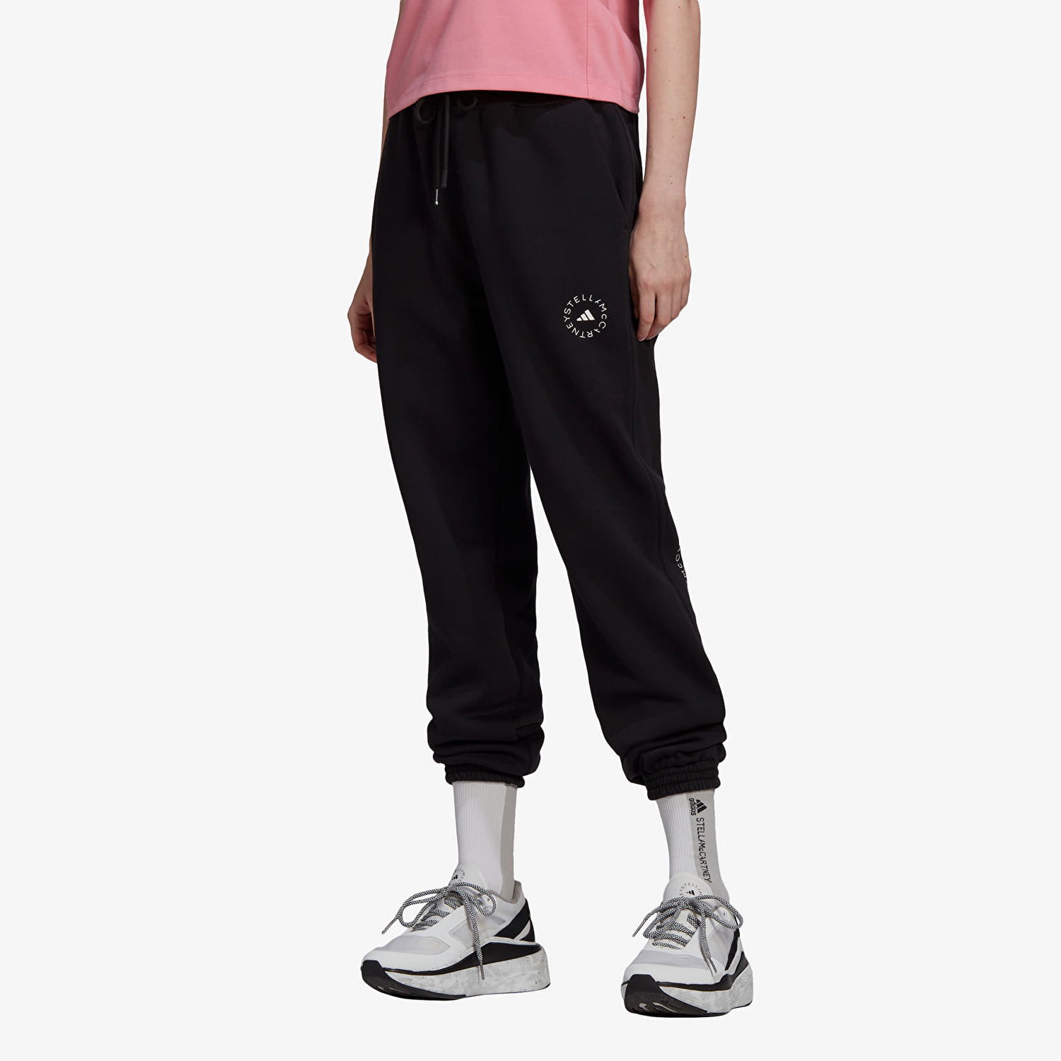 Joggingbukser adidas Performance Stella McCartney x Aok Sweatshirt Pant Sort | HD9055, 0