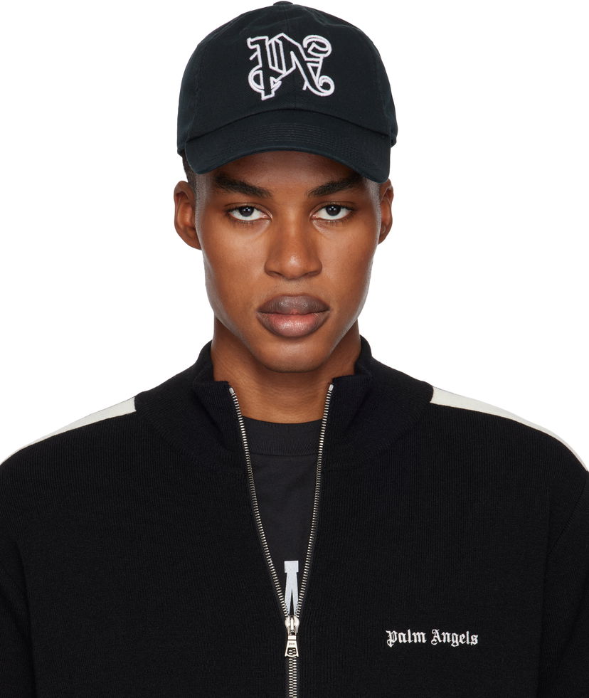 Kasket Palm Angels Cap With Logo Embroidery Sort | PMLB094C99FAB0021001