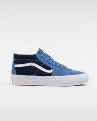 Premium Sk8-mid 83 Shoes (lx Stv Navy/white) Unisex White, Size 3.5