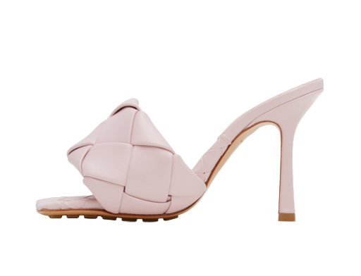 Sneakers og sko Bottega Veneta Lido Heeled Sandals "Pink" Lyserød | 608854 VBSS0