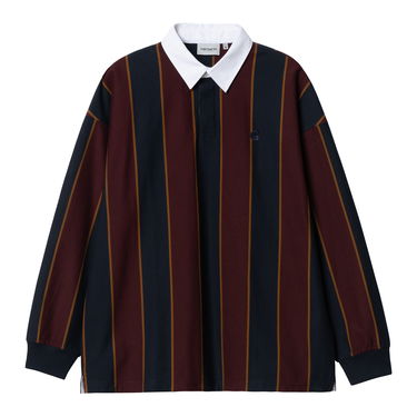 Skjorte Carhartt WIP Ruben Rugby Shirt Mørkeblå | I032204_1RR_XX, 4