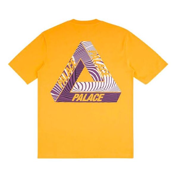 T-shirt Palace Short Sleeve Logo Pattern T-Shirt Gul | P18TS223, 0