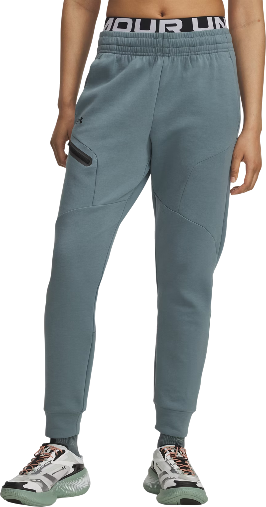 Joggingbukser Under Armour Unstoppable Fleece Pant Turkis | 1379846-587, 0