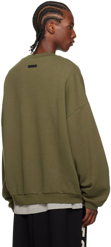 Sweatshirt Fear of God Designer Crewneck Sweatshirt Grøn | 192BT246265F, 2