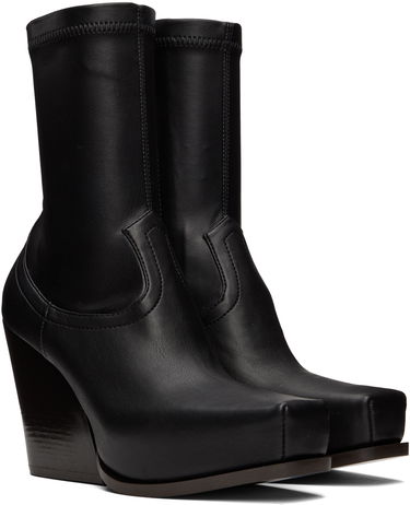 Sneakers og sko Stella McCartney Cowboy Ankle Boots Sort | 810134W1CV0, 3