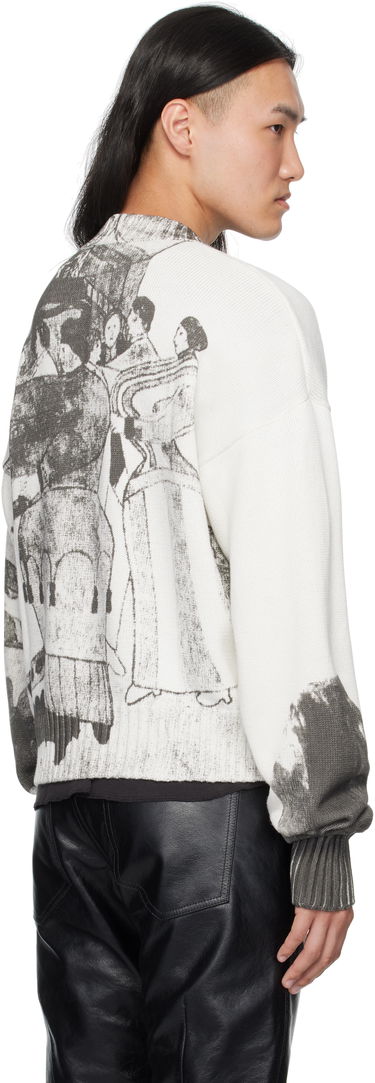 Sweater Enfants Riches Déprimés Enfants Riches Déprimés 'The Ballroom Dance' Graphic Print Sweater Hvid | 080-242, 2