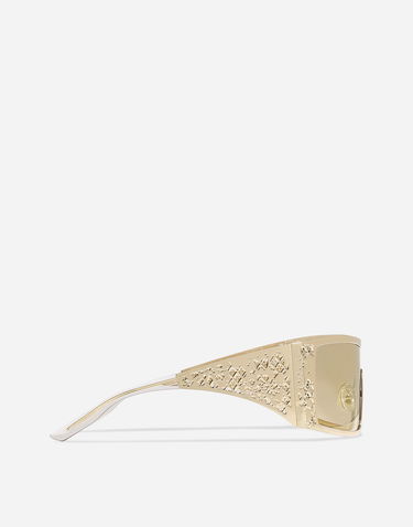 Solbriller Dolce & Gabbana Dolce & Gabbana Statement Sunglasses Gul | VG2317VM27I9V000, 3