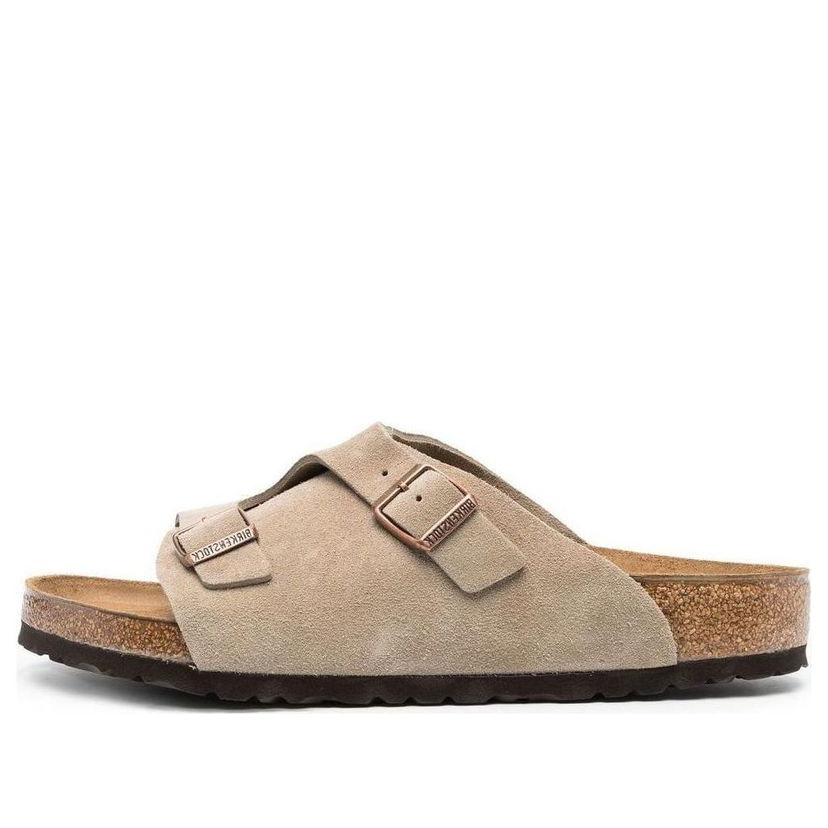Sneakers og sko Birkenstock Zurich Suede Leather Sandals Beige | 0050461