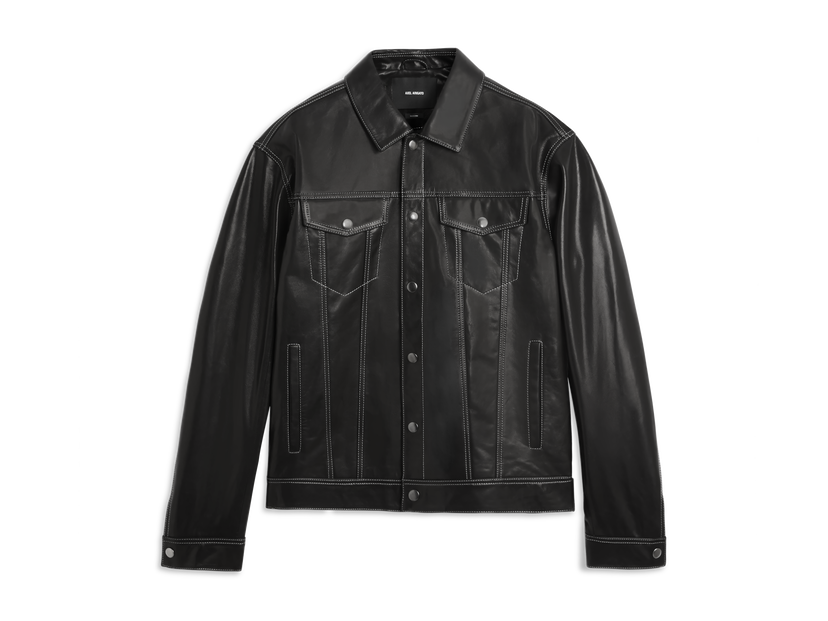 Jakke AXEL ARIGATO Kai Leather Jacket Sort | A2209001