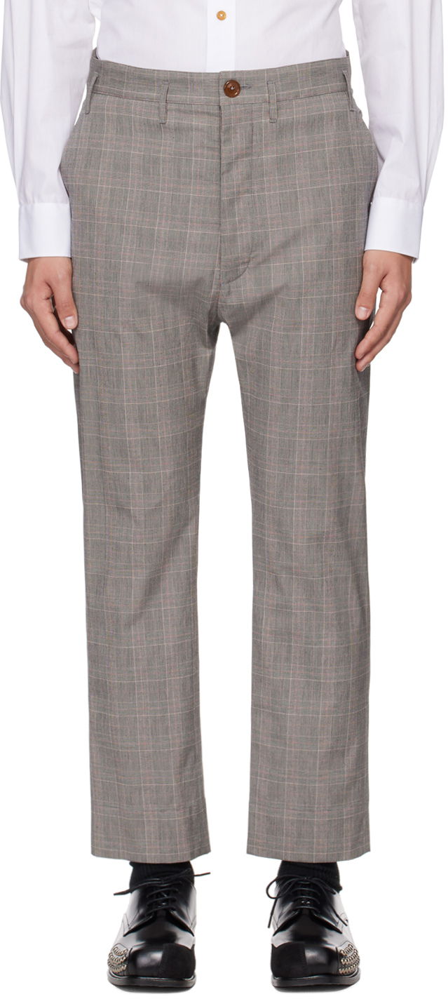 Bukser Vivienne Westwood Cruise Trousers Grå | 2F01000L-W00R0-