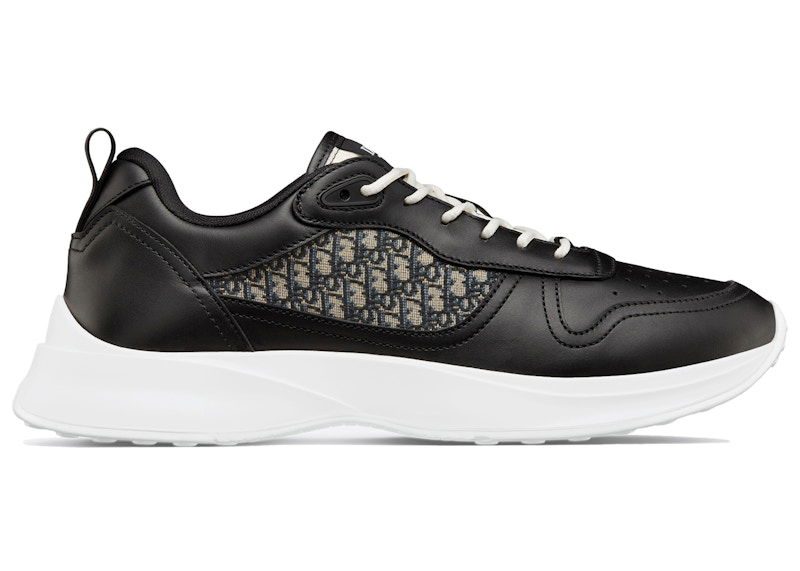 Sneakers og sko Dior B25 Runner Oblique Jacquard Sort | 3SN299ZIR_H965, 0