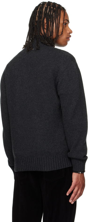 Sweater FERRAGAMO Ferragamo Cashmere Half-Zip Turtleneck Grå | 786159, 2