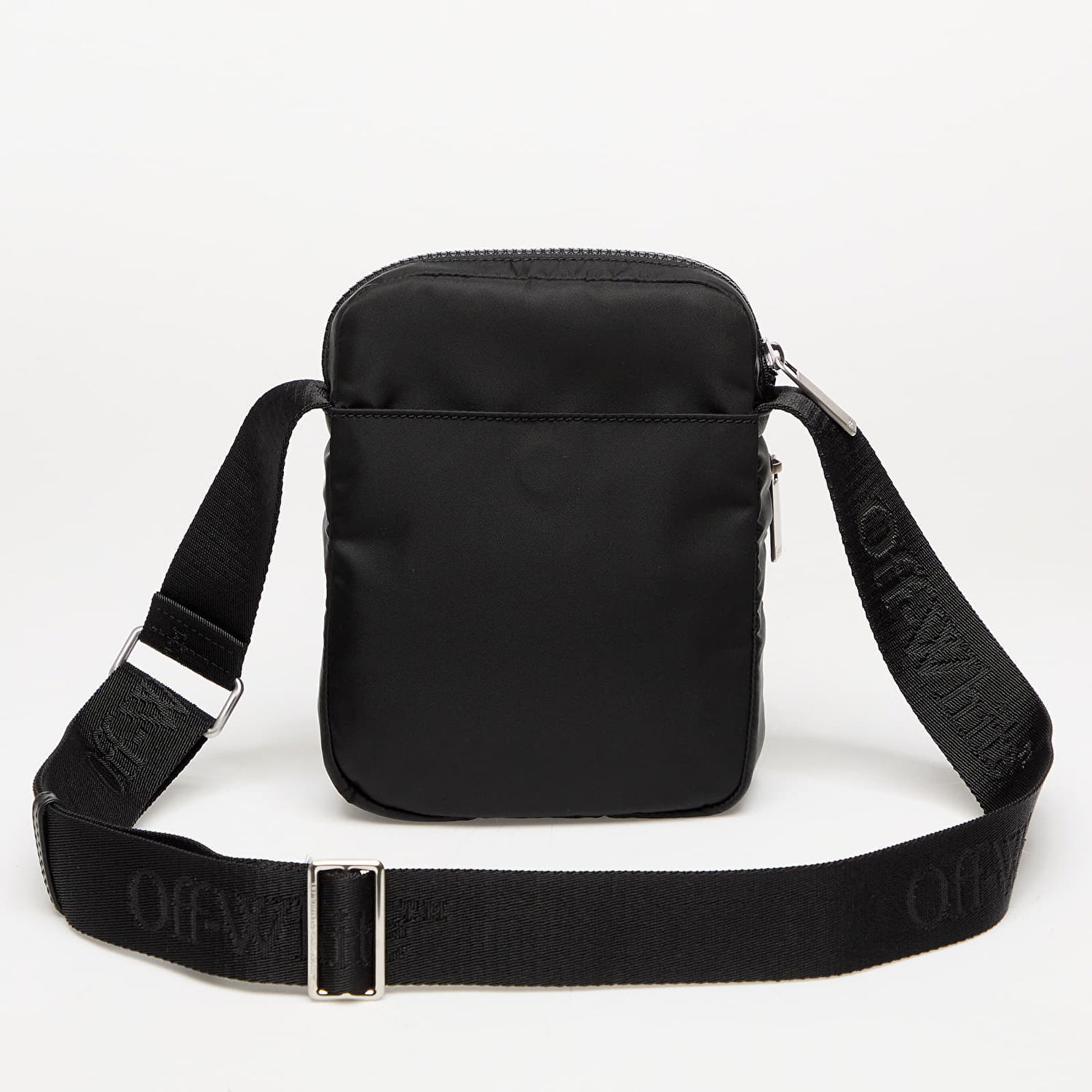 Skuldertaske Off-White Black Nylon Crossbody Bag Sort | OMNQ082C99FAB0011000, 1