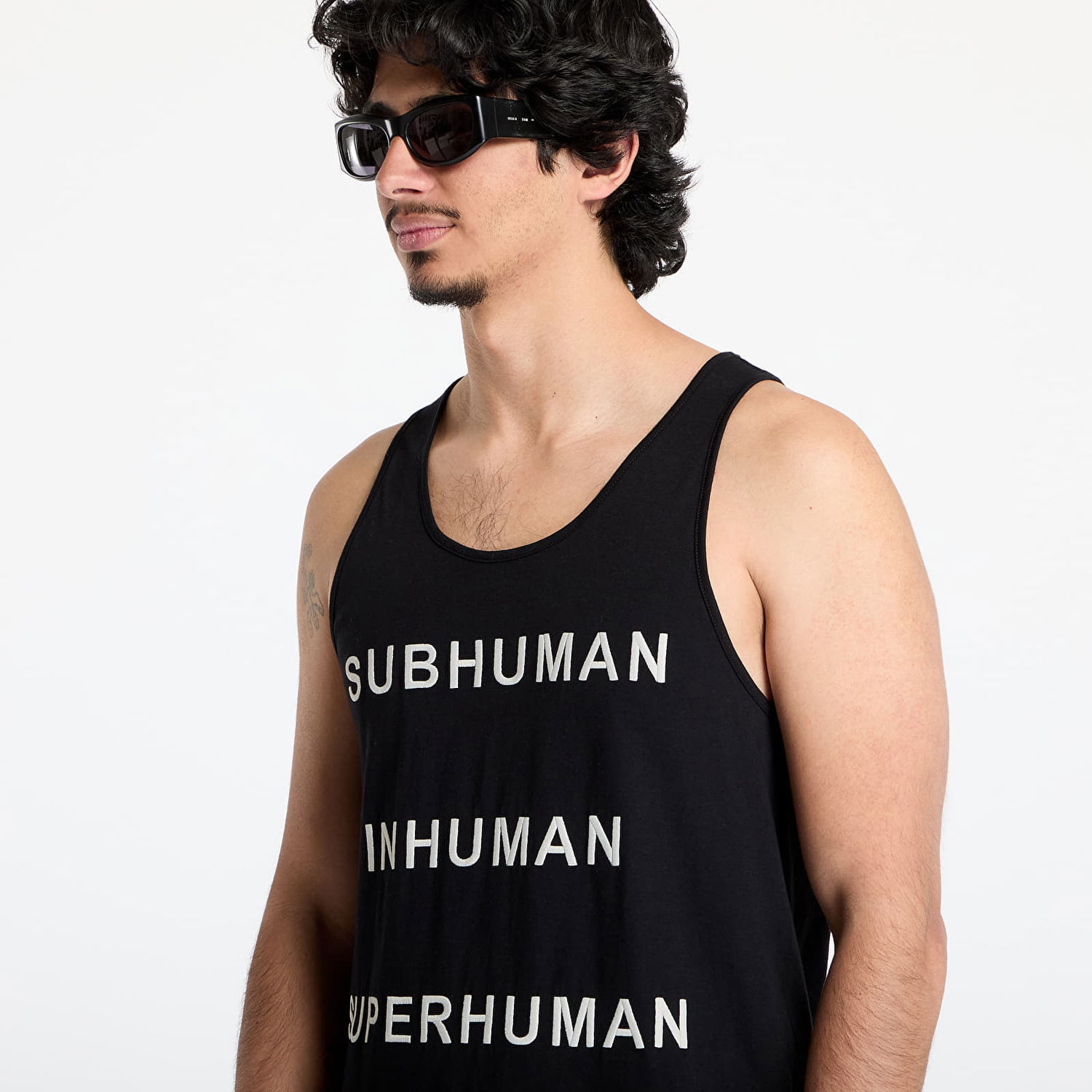 Tanktop Rick Owens Rick Owens DRKSHDW x Champion Basketball Tank Top Sort | CM01E1678 CHJG 09, 1
